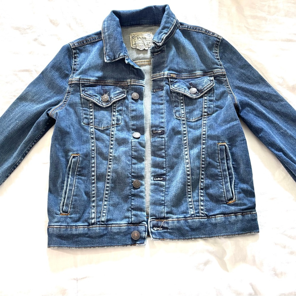 Ralph Lauren Dark Blue Denim Shirt Jacket
